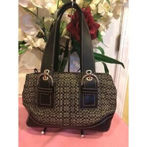 Coach Soho Mini Signature Tote Shoulder Bag F10927 (130